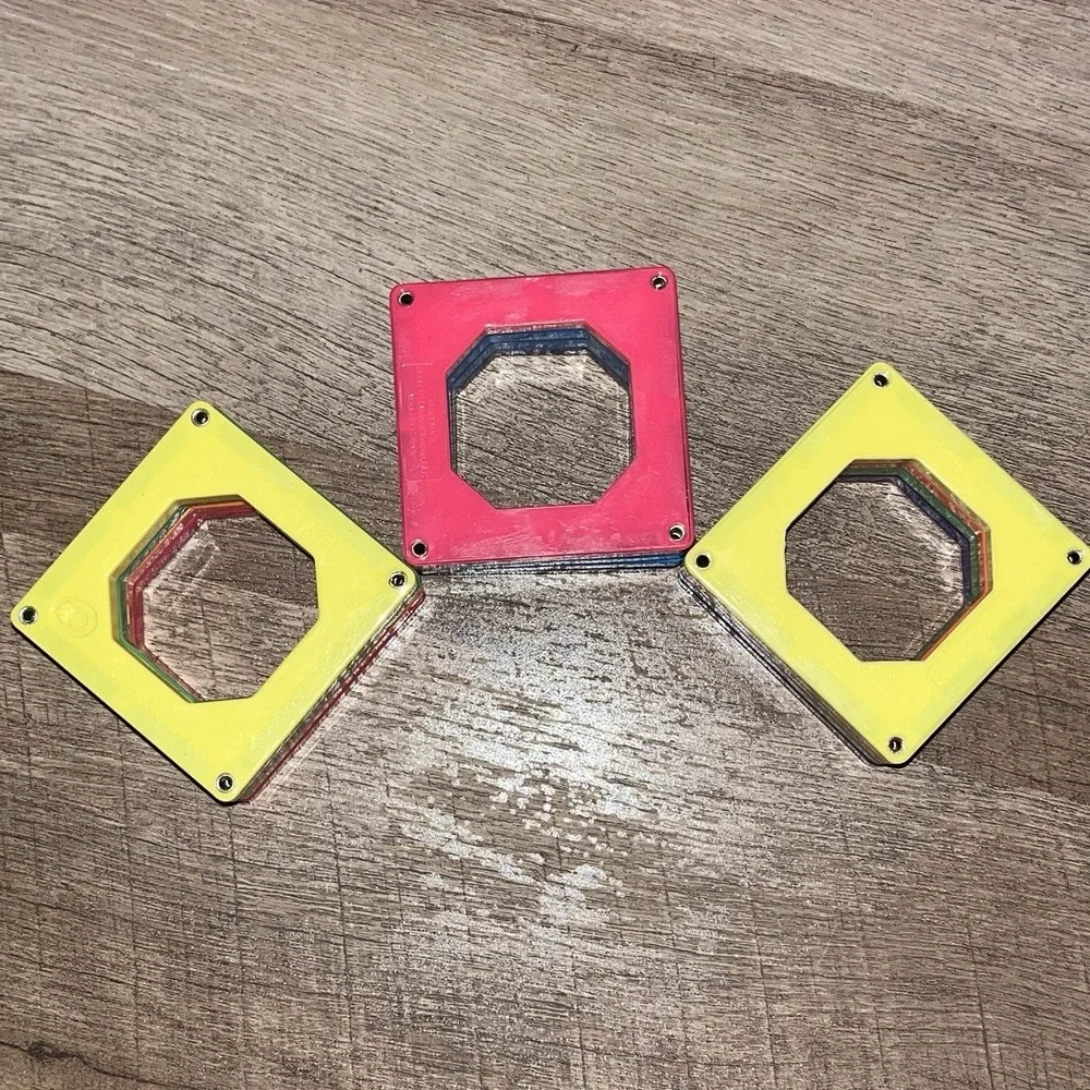 Kids 12 pc‎ Lot Magformers Magnetic Building Blocks Tiles Toy, 3+